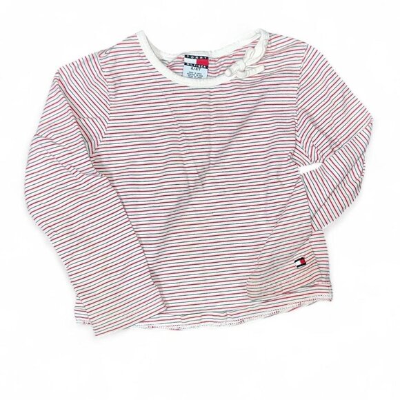 Tommy Hilfiger Authentic Vintage Red Coverall Dress Set - Picture 3 of 3